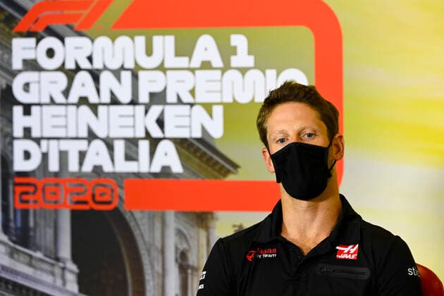 Motorsports: FIA Formula One World Championship, WM, Weltmeisterschaft 2020, Grand Prix of Italy Motorsports: FIA Formula One World Championship 2020, Grand Prix of Italy, 8 Romain Grosjean (FRA, Haas F1 Team),