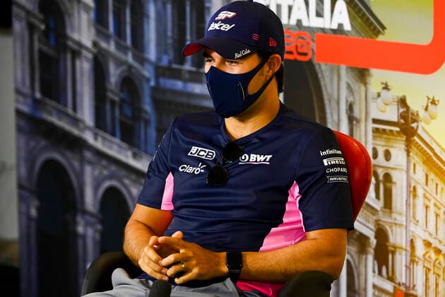 Motorsports: FIA Formula One World Championship, WM, Weltmeisterschaft 2020, Grand Prix of Italy Motorsports: FIA Formula One World Championship 2020, Grand Prix of Italy, 11 Sergio Perez (MEX, BWT Racing Point F1 Team),