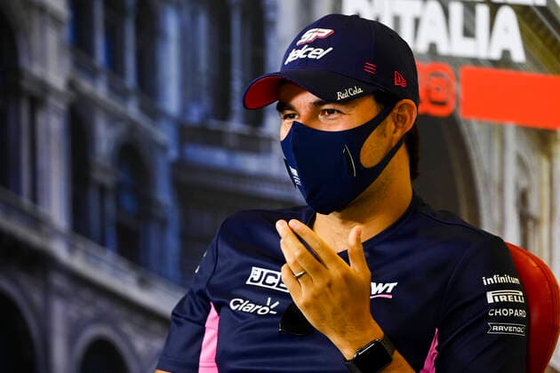 Motorsports: FIA Formula One World Championship, WM, Weltmeisterschaft 2020, Grand Prix of Italy Motorsports: FIA Formula One World Championship 2020, Grand Prix of Italy, 11 Sergio Perez (MEX, BWT Racing Point F1 Team),