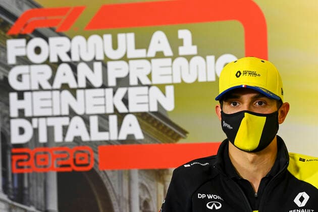 Motorsports: FIA Formula One World Championship, WM, Weltmeisterschaft 2020, Grand Prix of Italy Motorsports: FIA Formula One World Championship 2020, Grand Prix of Italy, 31 Esteban Ocon (FRA, Renault DP World F1 Team),