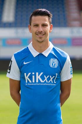 01.09.2020, Hänsch Arena, Meppen, SV Meppen; 3.Liga, Porträttermin 2020 2021, Janik Jesgarzewski; SV Meppen, 3. Liga, Porträttermin 2020 2021, DFL REGULATIONS PROHIBIT ANY USE OF PHOTOGRAPHS AS IMAGE SEQUENCES AND OR QUASI-VIDEO. Meppen Niedersachsen Germany Hänsch Arena