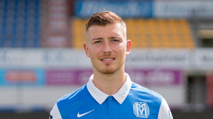 01.09.2020, Hänsch Arena, Meppen, SV Meppen; 3.Liga, Porträttermin 2020 2021, Nicolas Andermatt; SV Meppen, 3. Liga, Porträttermin 2020 2021, DFL REGULATIONS PROHIBIT ANY USE OF PHOTOGRAPHS AS IMAGE SEQUENCES AND OR QUASI-VIDEO. Meppen Niedersachsen Germany Hänsch Arena