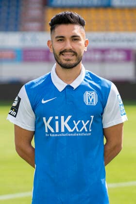 01.09.2020, Hänsch Arena, Meppen, SV Meppen; 3.Liga, Porträttermin 2020 2021, Hassan Amin; SV Meppen, 3. Liga, Porträttermin 2020 2021, DFL REGULATIONS PROHIBIT ANY USE OF PHOTOGRAPHS AS IMAGE SEQUENCES AND OR QUASI-VIDEO. Meppen Niedersachsen Germany Hänsch Arena