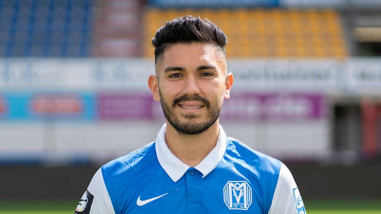 01.09.2020, Hänsch Arena, Meppen, SV Meppen; 3.Liga, Porträttermin 2020 2021, Hassan Amin; SV Meppen, 3. Liga, Porträttermin 2020 2021, DFL REGULATIONS PROHIBIT ANY USE OF PHOTOGRAPHS AS IMAGE SEQUENCES AND OR QUASI-VIDEO. Meppen Niedersachsen Germany Hänsch Arena