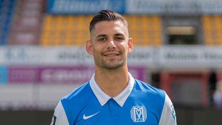 01.09.2020, Hänsch Arena, Meppen, SV Meppen; 3.Liga, Porträttermin 2020 2021, Luka Tankulic; SV Meppen, 3. Liga, Porträttermin 2020 2021, DFL REGULATIONS PROHIBIT ANY USE OF PHOTOGRAPHS AS IMAGE SEQUENCES AND OR QUASI-VIDEO. Meppen Niedersachsen Germany Hänsch Arena