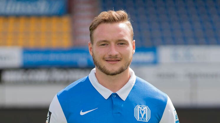 01.09.2020, Hänsch Arena, Meppen, SV Meppen; 3.Liga, Porträttermin 2020 2021, Florian Egerer; SV Meppen, 3. Liga, Porträttermin 2020 2021, DFL REGULATIONS PROHIBIT ANY USE OF PHOTOGRAPHS AS IMAGE SEQUENCES AND OR QUASI-VIDEO. Meppen Niedersachsen Germany Hänsch Arena