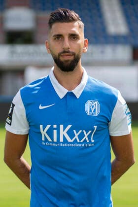 01.09.2020, Hänsch Arena, Meppen, SV Meppen; 3.Liga, Porträttermin 2020 2021, Hilal El-Helwe; SV Meppen, 3. Liga, Porträttermin 2020 2021, DFL REGULATIONS PROHIBIT ANY USE OF PHOTOGRAPHS AS IMAGE SEQUENCES AND OR QUASI-VIDEO. Meppen Niedersachsen Germany Hänsch Arena
