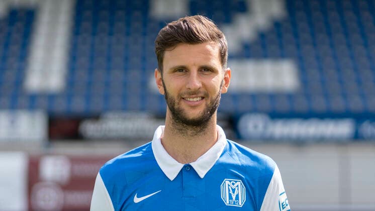 01.09.2020, Hänsch Arena, Meppen, SV Meppen; 3.Liga, Porträttermin 2020 2021, Dejan Bozic; SV Meppen, 3. Liga, Porträttermin 2020 2021, DFL REGULATIONS PROHIBIT ANY USE OF PHOTOGRAPHS AS IMAGE SEQUENCES AND OR QUASI-VIDEO. Meppen Niedersachsen Germany Hänsch Arena