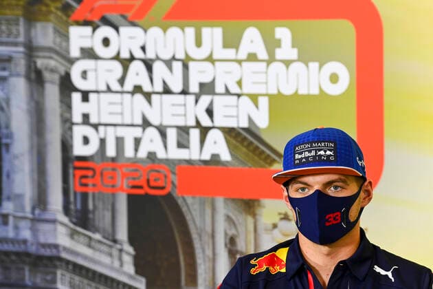 Motorsports: FIA Formula One World Championship, WM, Weltmeisterschaft 2020, Grand Prix of Italy Motorsports: FIA Formula One World Championship 2020, Grand Prix of Italy, 33 Max Verstappen (NLD, Aston Martin Red Bull Racing),