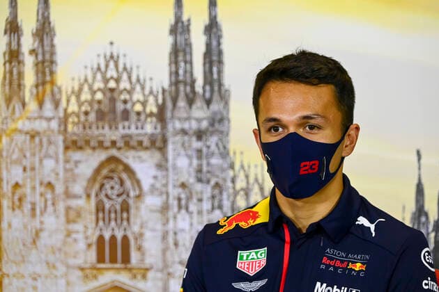 Motorsports: FIA Formula One World Championship, WM, Weltmeisterschaft 2020, Grand Prix of Italy Motorsports: FIA Formula One World Championship 2020, Grand Prix of Italy, 23 Alexander Albon (THA, Aston Martin Red Bull Racing),