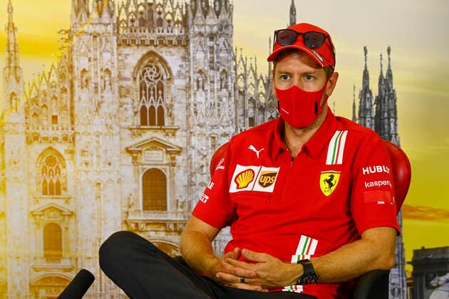 Motorsports: FIA Formula One World Championship, WM, Weltmeisterschaft 2020, Grand Prix of Italy Motorsports: FIA Formula One World Championship 2020, Grand Prix of Italy, 5 Sebastian Vettel (GER, Scuderia Ferrari Mission Winnow),
