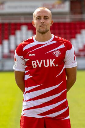 Tobias Kraulich, FC Würzburger Kickers, 2. Bundesliga, Porträttermin 2020 2021, Copyright: HMBxMedia xHeikoxBecker