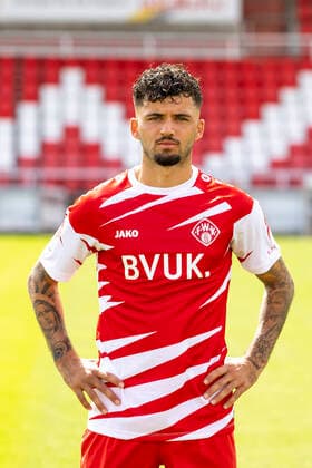 Saliou Sane, FC Würzburger Kickers, 2. Bundesliga, Porträttermin 2020 2021, Copyright: HMBxMedia xHeikoxBecker