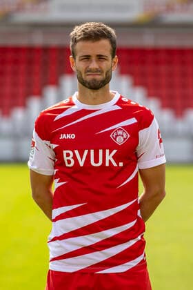 Daniel Haegele, FC Würzburger Kickers, 2. Bundesliga, Porträttermin 2020 2021, Copyright: HMBxMedia xHeikoxBecker