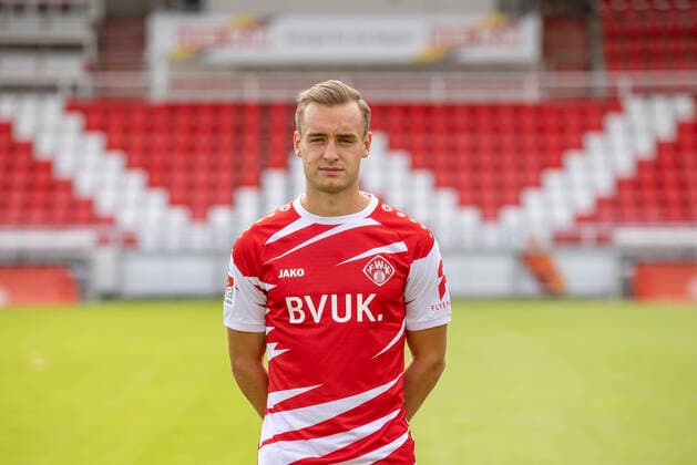 David Kopacz, FC Würzburger Kickers, 2. Bundesliga, Porträttermin 2020 2021, Copyright: HMBxMedia xHeikoxBecker