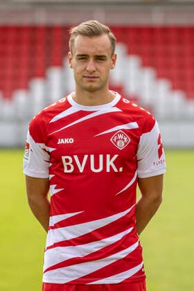 David Kopacz, FC Würzburger Kickers, 2. Bundesliga, Porträttermin 2020 2021, Copyright: HMBxMedia xHeikoxBecker