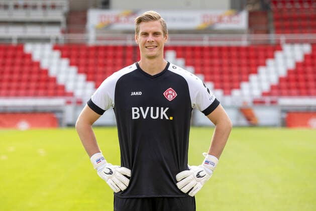 Eric Verstappen, FC Würzburger Kickers, 2. Bundesliga, Porträttermin 2020 2021, Copyright: HMBxMedia xHeikoxBecker