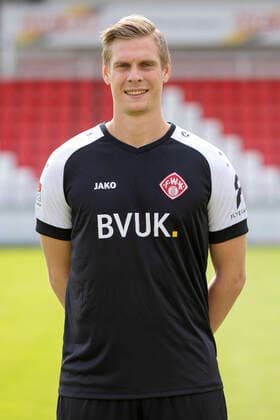 Eric Verstappen, FC Würzburger Kickers, 2. Bundesliga, Porträttermin 2020 2021, Copyright: HMBxMedia xHeikoxBecker