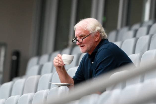 Bilder des Jahres 2020, Sport 09 September Sport Themen der Woche KW36 Sport Bilder des Tages Bayer Leverkusen vs. RSC Anderlecht, Testspiel, Bayarena, Rudi Völler (Bayer Leverkusen), 04.09.2020, *** Sports Bayer Leverkusen vs. RSC Anderlecht, Test match, Bayarena, Rudi Völler Bayer Leverkusen , 04 09 2020,