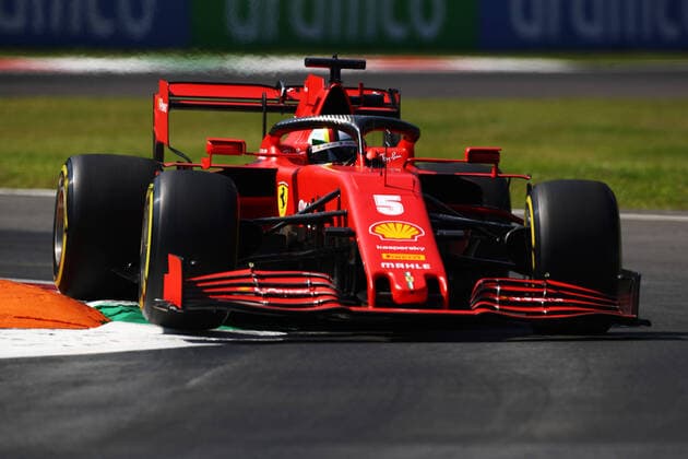 Motorsports: FIA Formula One World Championship, WM, Weltmeisterschaft 2020, Grand Prix of Italy Motorsports: FIA Formula One World Championship 2020, Grand Prix of Italy, 5 Sebastian Vettel (GER, Scuderia Ferrari Mission Winnow),