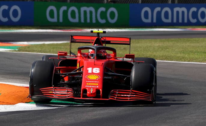 Motorsports: FIA Formula One World Championship, WM, Weltmeisterschaft 2020, Grand Prix of Italy, 16 Charles Leclerc (MCO, Scuderia Ferrari Mission Winnow), Monza Italy