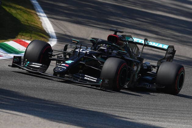 Motorsports: FIA Formula One World Championship, WM, Weltmeisterschaft 2020, Grand Prix of Italy Motorsports: FIA Formula One World Championship 2020, Grand Prix of Italy, 44 Lewis Hamilton (GBR, Mercedes-AMG Petronas Formula One Team),