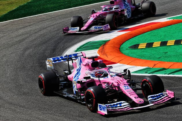 Motorsports: FIA Formula One World Championship, WM, Weltmeisterschaft 2020, Grand Prix of Italy Motorsports: FIA Formula One World Championship 2020, Grand Prix of Italy, 11 Sergio Perez (MEX, BWT Racing Point F1 Team),