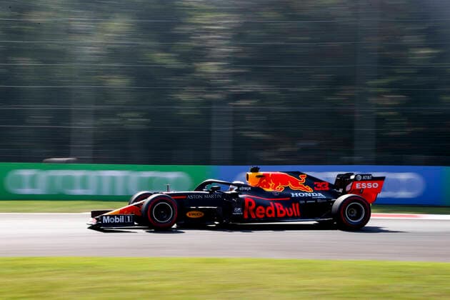 Motorsports: FIA Formula One World Championship, WM, Weltmeisterschaft 2020, Grand Prix of Italy, 33 Max Verstappen (NLD, Aston Martin Red Bull Racing), Monza Italy
