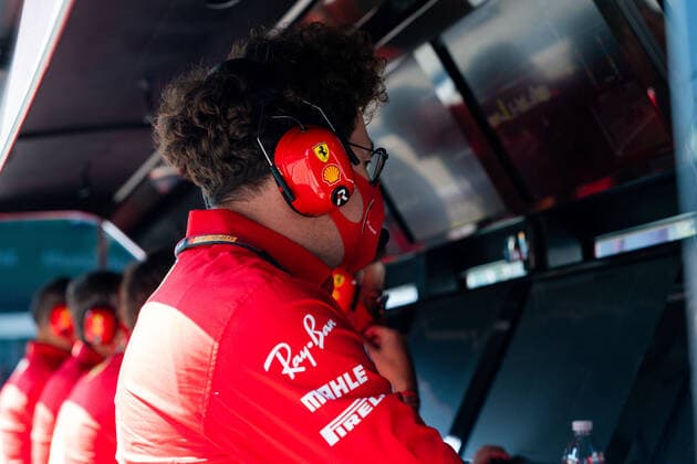 Motorsports: FIA Formula One World Championship, WM, Weltmeisterschaft 2020, Grand Prix of Italy Motorsports: FIA Formula One World Championship 2020, Grand Prix of Italy, Mattia Binotto (ITA, Scuderia Ferrari Mission Winnow),