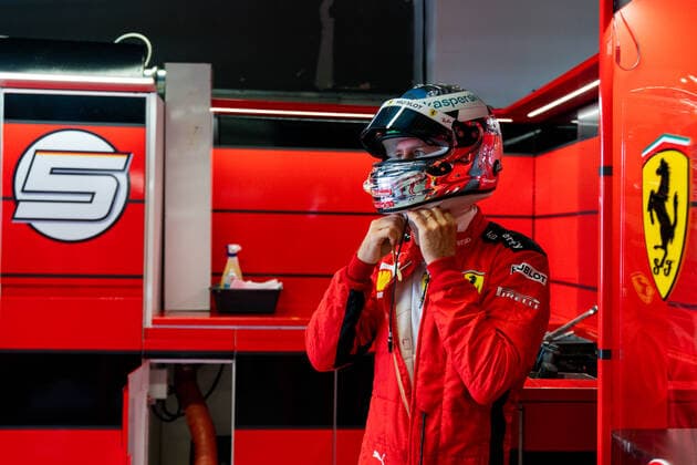 Motorsports: FIA Formula One World Championship, WM, Weltmeisterschaft 2020, Grand Prix of Italy Motorsports: FIA Formula One World Championship 2020, Grand Prix of Italy, 5 Sebastian Vettel (GER, Scuderia Ferrari Mission Winnow),