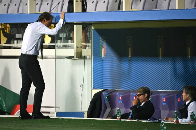 Photo Massimo Paolone LaPresse September 4, 2020 Florence, Italy soccer Italia vs Bosnia and Erzegovina - Nations League - "Artemio Franchi" stadium In the pic: Roberto Mancini (Italia)  Copyright: xMassimoxPaolone LaPressex