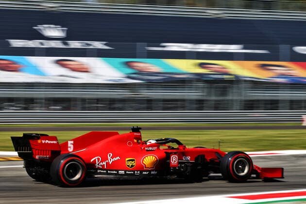 Motorsports: FIA Formula One World Championship, WM, Weltmeisterschaft 2020, Grand Prix of Italy Motorsports: FIA Formula One World Championship 2020, Grand Prix of Italy, 5 Sebastian Vettel (GER, Scuderia Ferrari Mission Winnow),