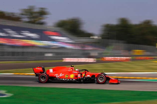 Motorsports: FIA Formula One World Championship, WM, Weltmeisterschaft 2020, Grand Prix of Italy, 16 Charles Leclerc (MCO, Scuderia Ferrari Mission Winnow), Monza Italy