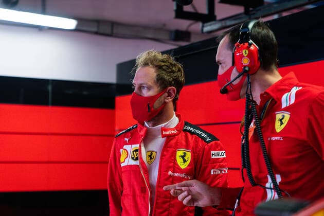 Motorsports: FIA Formula One World Championship, WM, Weltmeisterschaft 2020, Grand Prix of Italy Motorsports: FIA Formula One World Championship 2020, Grand Prix of Italy, 5 Sebastian Vettel (GER, Scuderia Ferrari Mission Winnow),