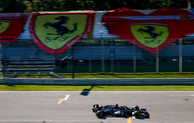 Motorsports: FIA Formula One World Championship, WM, Weltmeisterschaft 2020, Grand Prix of Italy, 44 Lewis Hamilton (GBR, Mercedes-AMG Petronas Formula One Team), Monza Italy