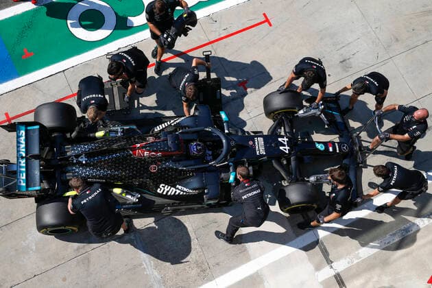 Motorsports: FIA Formula One World Championship, WM, Weltmeisterschaft 2020, Grand Prix of Italy, 44 Lewis Hamilton (GBR, Mercedes-AMG Petronas Formula One Team), Monza Italy