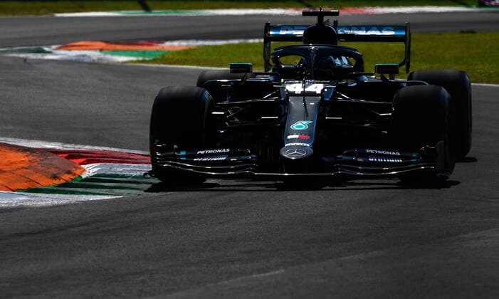 Motorsports: FIA Formula One World Championship, WM, Weltmeisterschaft 2020, Grand Prix of Italy Motorsports: FIA Formula One World Championship 2020, Grand Prix of Italy, 44 Lewis Hamilton (GBR, Mercedes-AMG Petronas Formula One Team),