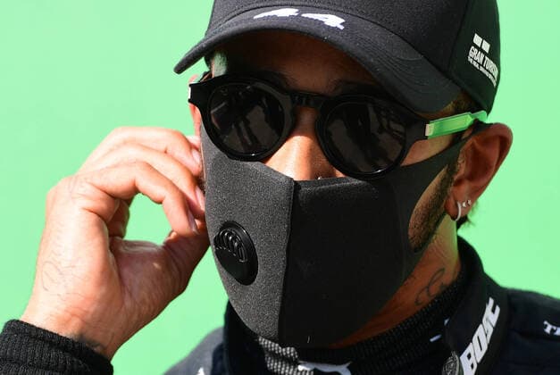 Motorsports: FIA Formula One World Championship, WM, Weltmeisterschaft 2020, Grand Prix of Italy Motorsports: FIA Formula One World Championship 2020, Grand Prix of Italy, 44 Lewis Hamilton (GBR, Mercedes-AMG Petronas Formula One Team),