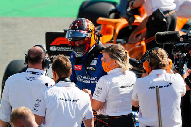 Motorsports: FIA Formula One World Championship, WM, Weltmeisterschaft 2020, Grand Prix of Italy Motorsports: FIA Formula One World Championship 2020, Grand Prix of Italy, 55 Carlos Sainz (ESP, McLaren F1 Team),