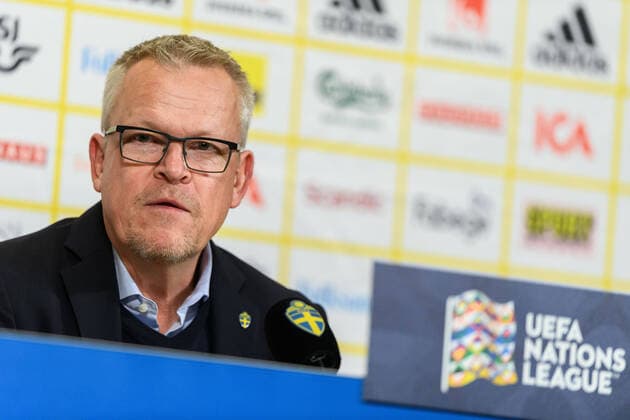 200905 Head coach Janne Andersson of Sweden at a press conference, PK, Pressekonferenz after the Nations League football match between Sweden and France on September 5, 2020 in Stockholm. Photo: Joel Marklund BILDBYRAN kod JM JM0013 bbeng fotboll fotball football soccer landskamp nations league sverige sweden sverige a frankrike france presskonferens press conference Copyright: JOELxMARKLUND BB200905JM160