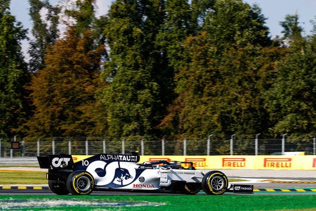FORMULA 1 GRAN PREMIO HEINEKEN D ITALIA 2020 06.09.2020, Autodromo Nazionale di Monza, Monza, FORMULA 1 GRAN PREMIO HEINEKEN D ITALIA 2020 ,im Bild Pierre Gasly (FRA 10), Scuderia AlphaTauri Honda
