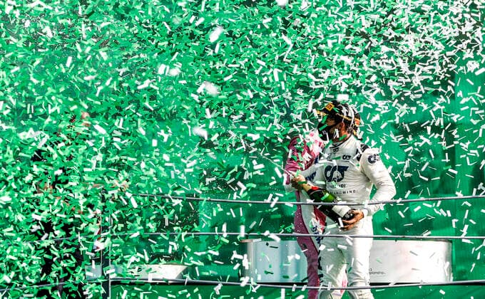 Motorsports: FIA Formula One World Championship, WM, Weltmeisterschaft 2020, Grand Prix of Italy, 10 Pierre Gasly (FRA, Scuderia AlphaTauri Honda), Monza Italy