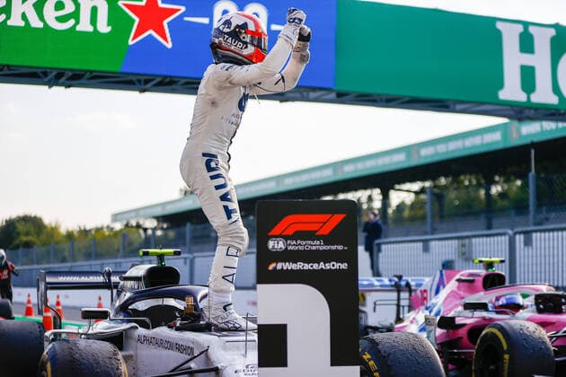 Sport Bilder des Tages Motorsports: FIA Formula One World Championship, WM, Weltmeisterschaft 2020, Grand Prix of Italy Motorsports: FIA Formula One World Championship 2020, Grand Prix of Italy, 10 Pierre Gasly (FRA, Scuderia AlphaTauri Honda),