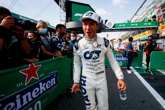 Motorsports: FIA Formula One World Championship, WM, Weltmeisterschaft 2020, Grand Prix of Italy Motorsports: FIA Formula One World Championship 2020, Grand Prix of Italy, 10 Pierre Gasly (FRA, Scuderia AlphaTauri Honda),