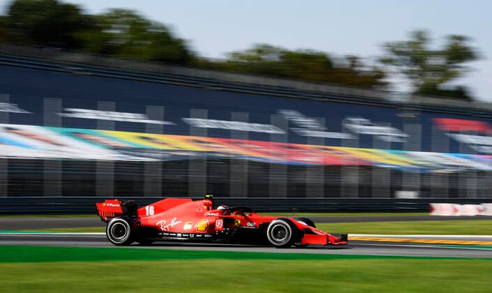 Motorsports: FIA Formula One World Championship, WM, Weltmeisterschaft 2020, Grand Prix of Italy Motorsports: FIA Formula One World Championship 2020, Grand Prix of Italy, 16 Charles Leclerc (MCO, Scuderia Ferrari Mission Winnow),