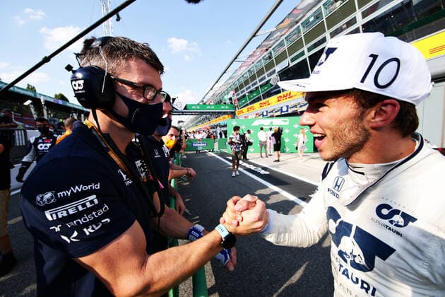 Motorsports: FIA Formula One World Championship, WM, Weltmeisterschaft 2020, Grand Prix of Italy Motorsports: FIA Formula One World Championship 2020, Grand Prix of Italy, 10 Pierre Gasly (FRA, Scuderia AlphaTauri Honda),
