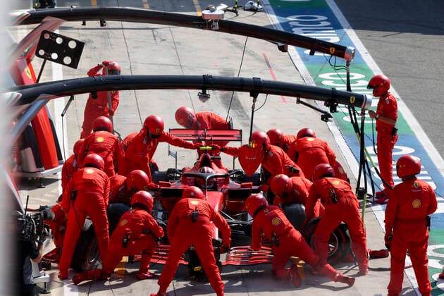 Motorsports: FIA Formula One World Championship, WM, Weltmeisterschaft 2020, Grand Prix of Italy, 16 Charles Leclerc (MCO, Scuderia Ferrari Mission Winnow), Monza Italy
