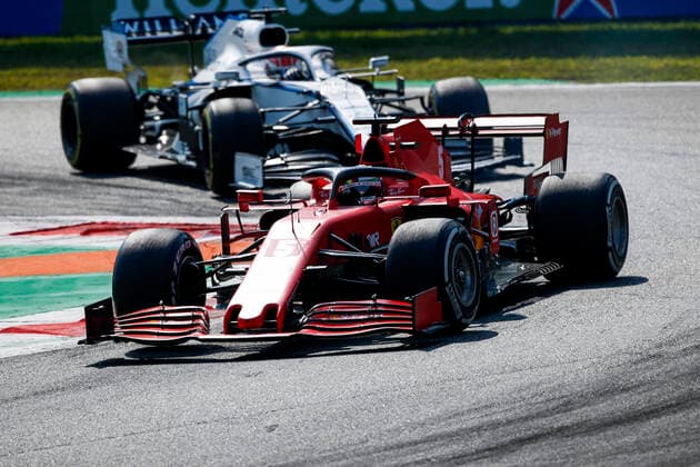 Motorsports: FIA Formula One World Championship, WM, Weltmeisterschaft 2020, Grand Prix of Italy, 5 Sebastian Vettel (GER, Scuderia Ferrari Mission Winnow), Monza Italy