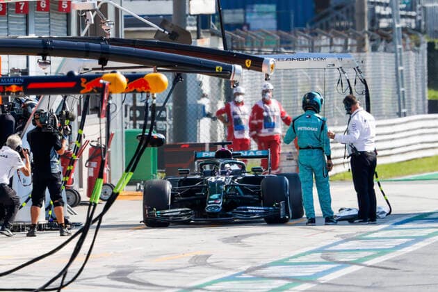Motorsports: FIA Formula One World Championship, WM, Weltmeisterschaft 2020, Grand Prix of Italy, 44 Lewis Hamilton (GBR, Mercedes-AMG Petronas Formula One Team), Monza Italy