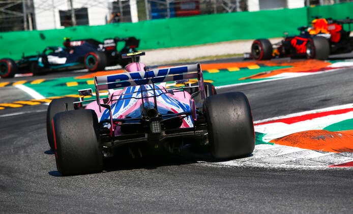 Motorsports: FIA Formula One World Championship, WM, Weltmeisterschaft 2020, Grand Prix of Italy, 18 Lance Stroll (CAN, BWT Racing Point F1 Team), Monza Italy
